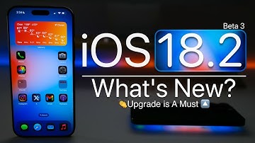 iOS 18.2 Beta 3 Released - Apple Intelligence in 3 min