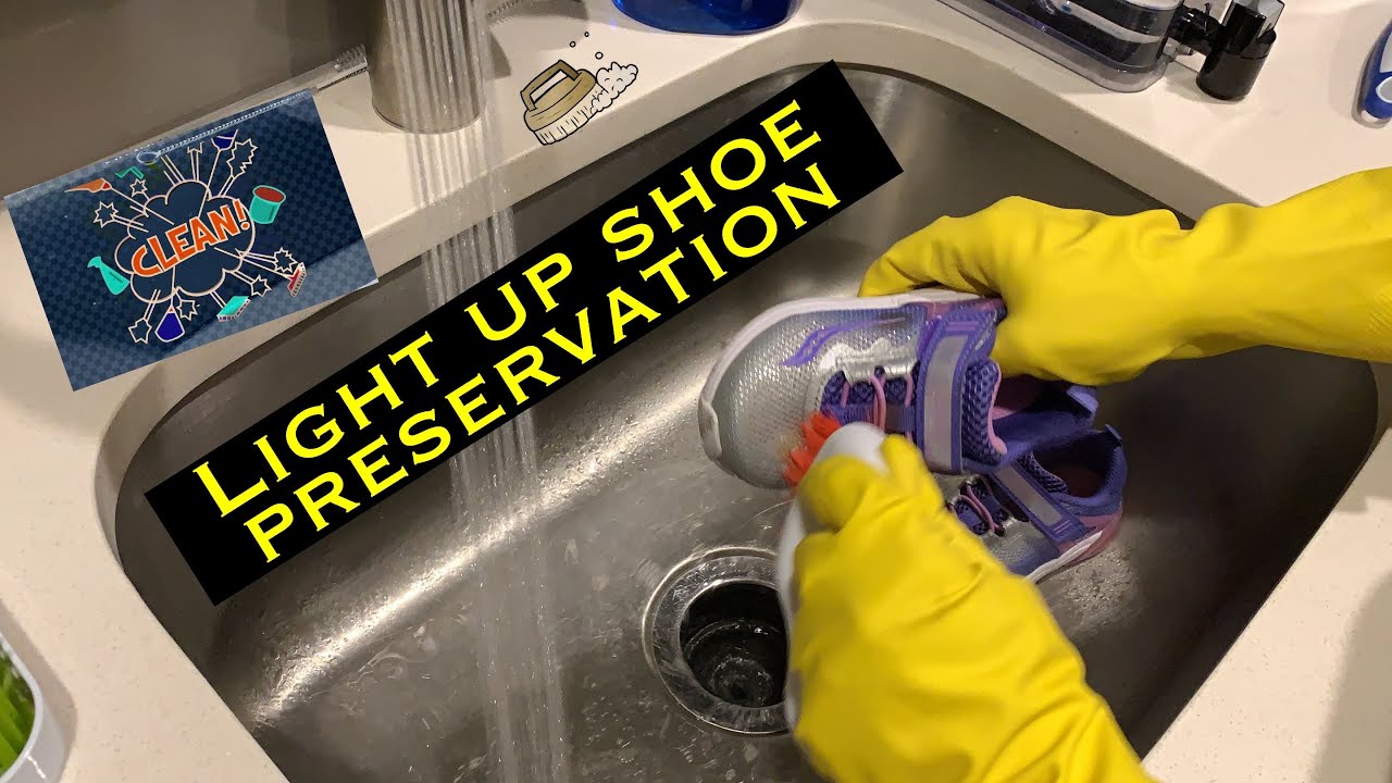 How To Wash Kids Light Up Shoes So You Don’T Ruin Them (No Washer/Dryer Required)