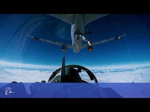 Boeing KC-46A Tanker Refuels Military Aircraft Using 3D