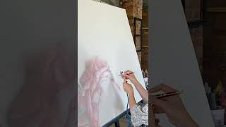 Airbrush. Аэрография с Анжелой Дмитренко. Пионы