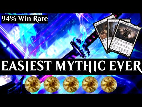 94% WIN RATE | Mono White Aggro | BEST DECK TO MYTHIC | Kamigawa Standard | MTG Arena | Magic