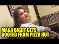 WATCH: Pizza Hut Karen Kicked Out Over Racist Antics