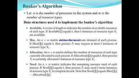 Bankers Algorithm