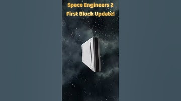 First Block Update in Space Engineers 2! #shorts