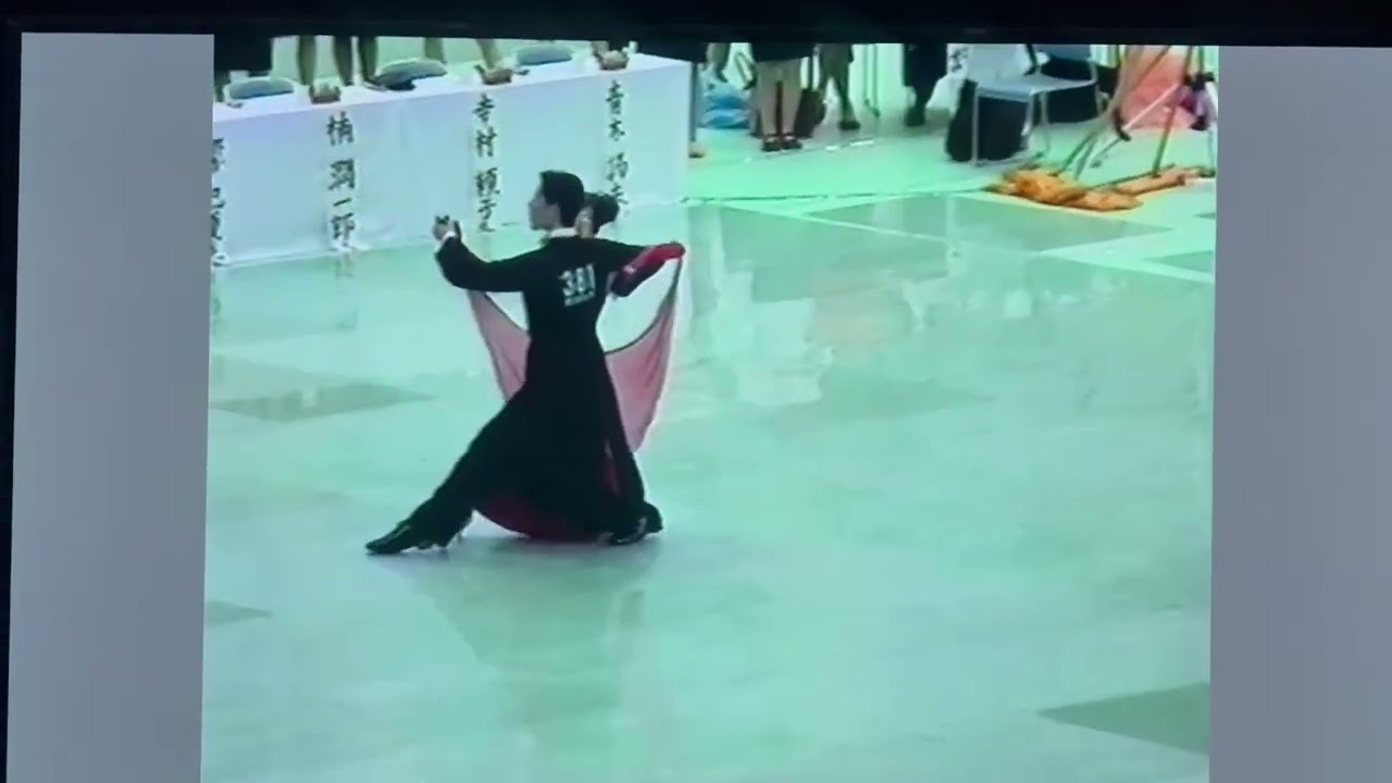 橋本剛＆西前加奈子　2003 夏全　下位決勝　タンゴ　関西大学　統一ダンス10連覇　JDSF SA級