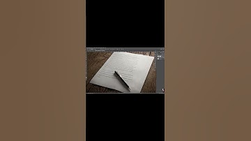 How to add realistic Text on the paper.  #photoshoptutorial #photoshopwork #edit #fyp #2022