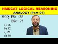 ANALOGY - Part 01 | Logical Reasoning | NMDCAT| in URDU/HINDI