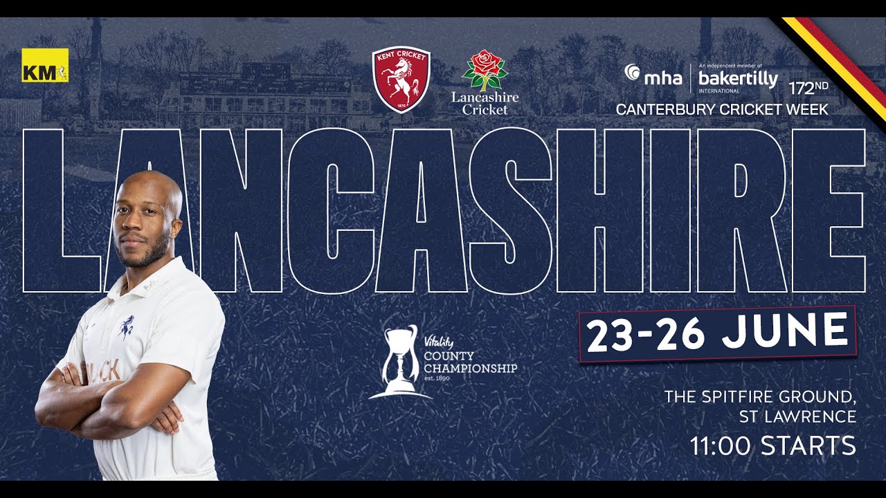 🎥 DAY FOUR LIVE STREAM | Kent vs. Lancashire