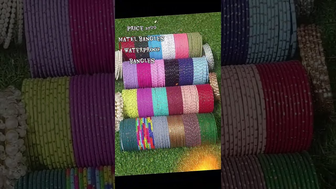 📞 Anas Brother: 0349-0464541  💫 Metal Dots  ✨ Premium Waterproof Bangles ✨