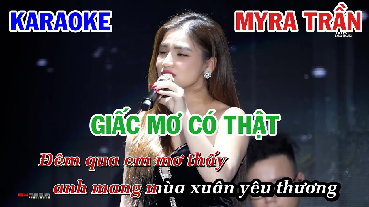 GIẤC MƠ CÓ THẬT - MYRA TRẦN (LỆ QUYÊN) | KARAOKE NHẠC TRẺ | BEAT TONE NỮ COVER | NHẠC HOA LỜI VIỆT
