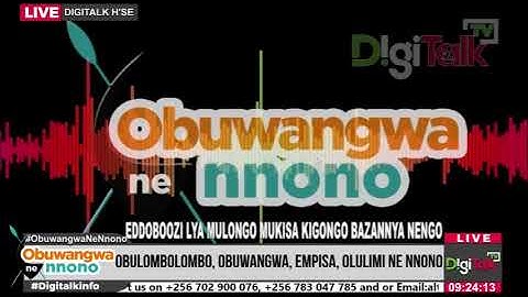 BUBUNO OBUBAKA OBWASE NGA BULABULA ABALI EMABEGA W'EMBEERA YA KABAKA MUTEBI