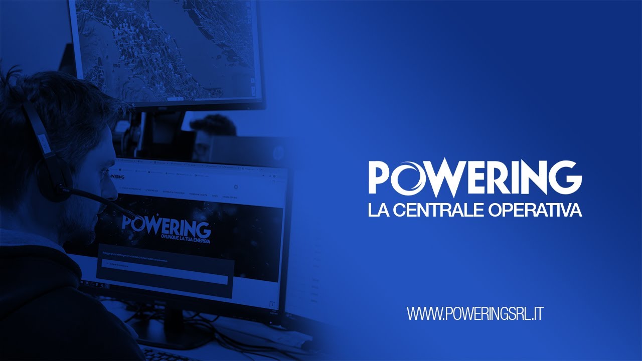 POWERING | LA CENTRALE OPERATIVA: Operatori in presenza h24 365 giorni l'anno