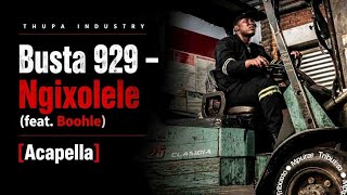 Busta 929 – Ngixolele (feat. Boohle) [Acapella]