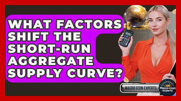 What Factors Shift The Short-Run Aggregate Supply Curve? - Macroecon Experts