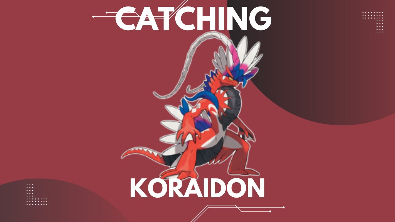 Pokemon Scarlet [Switch] Catching Koraidon YouTube