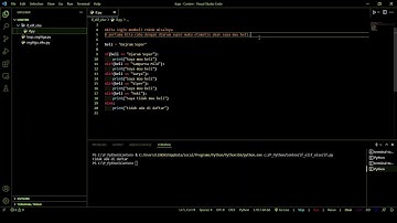 IF ELIF ELSE di python | contoh sederhana if elif else