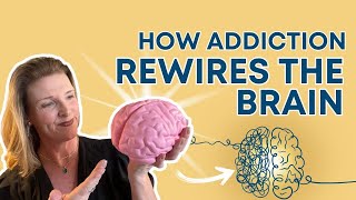 How Addiction Rewires the Brain
