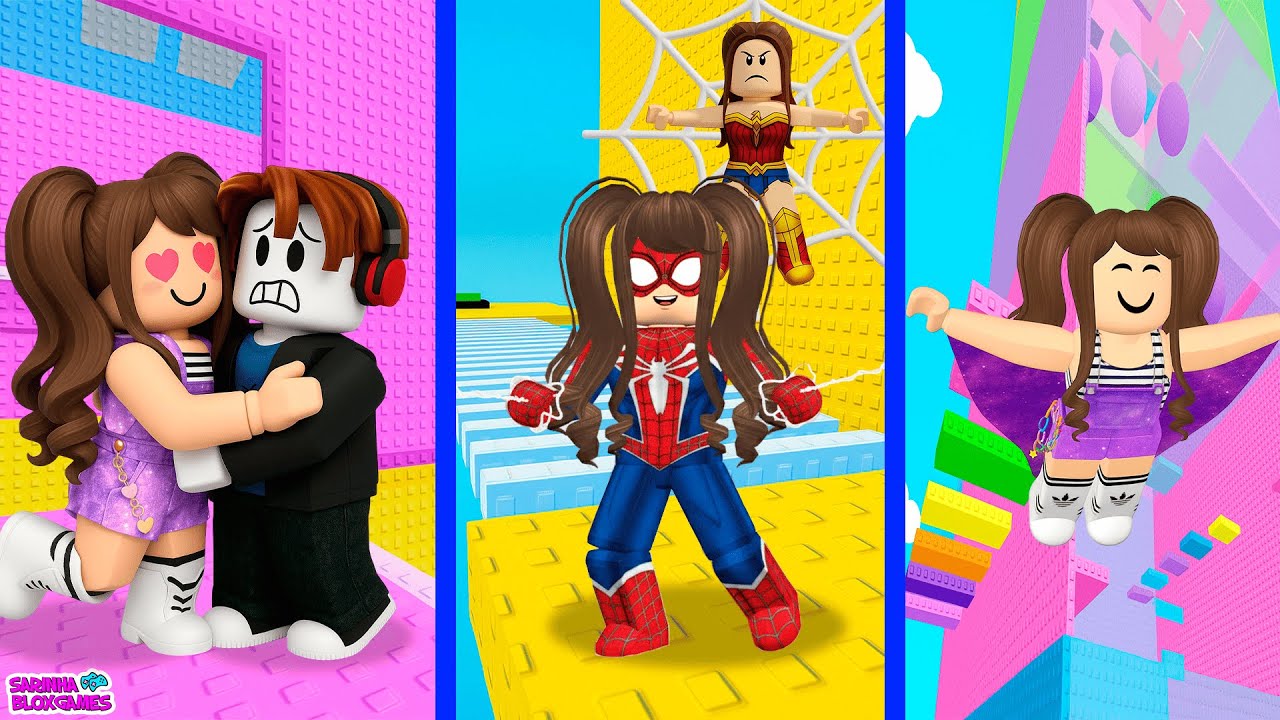 PASSANDO POR DESAFIOS EM VÁRIAS TORRES no ROBLOX