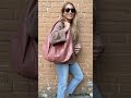 Big soft bag in beige. Genuine python skin. Shop online via link in bio #bag #bags #beigebag #bigbag