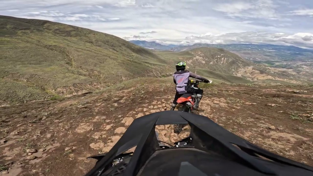 Enduro los Chotas Ktm 150 Ogordon Ibarra Ecuador