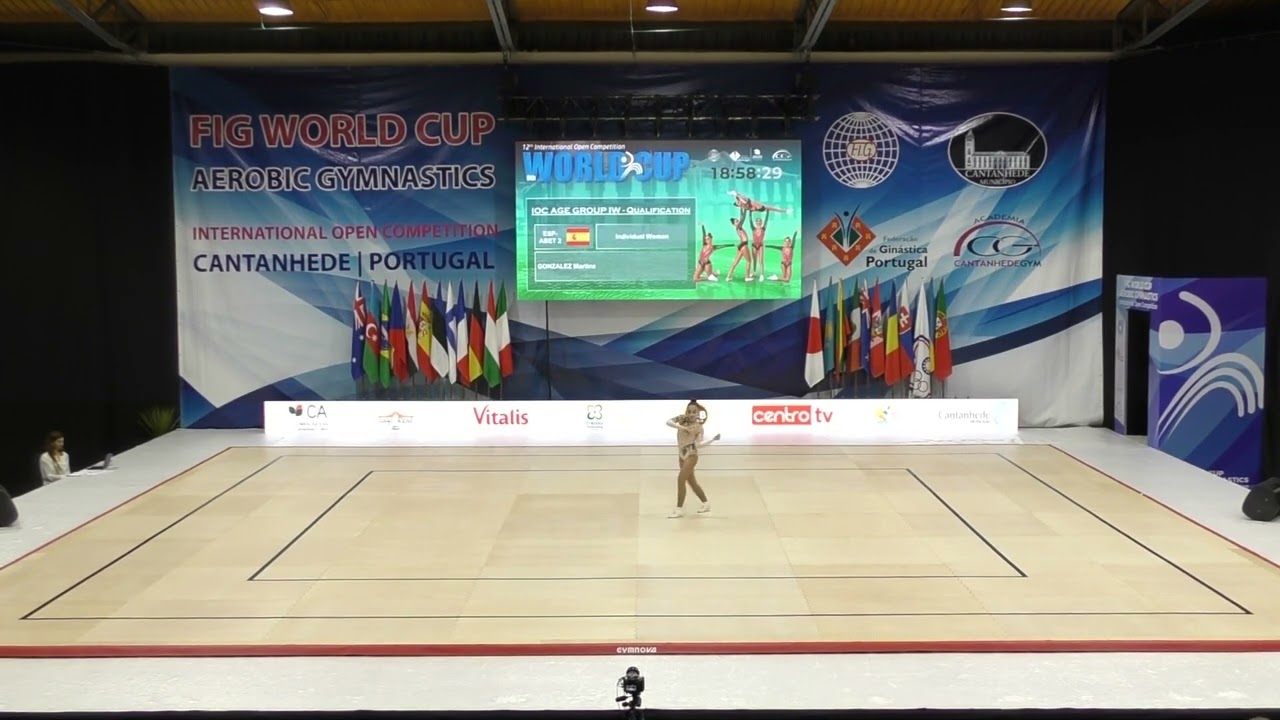 GONZALEZ Martina | 12th International Open Competition Aerobic Gymnastics 2024 | IW Age Group