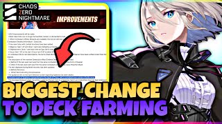 NOONE TALKS ABOUT THE BIGGEST CHANGE OF THE UPDATE! | CHAOS ZERO NIGHTMARE
