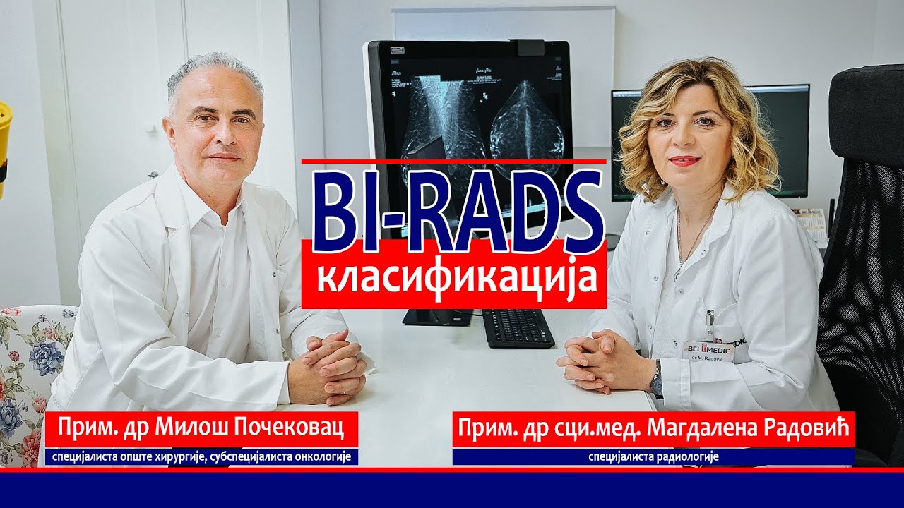 Šta je BI RADS klasifikacija dojke? - Prim. dr sci. med. Magdalena Radović, Prim dr Miloš Počekovac