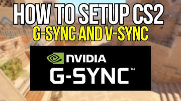 HOW TO SETUP CS2 G-SYNC AND V-SYNC (MAX FPS)