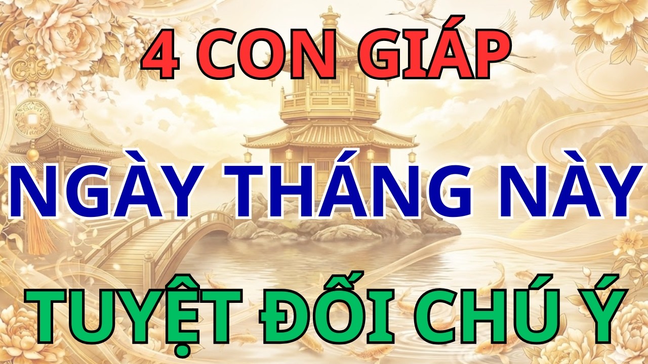 Biết Trước Để Tránh: 4 Tuổi Gặp Hạn Nặng Tuần 3 Tháng 2, Cách Hóa Giải Để Giữ Tiền, Giữ Mạng!