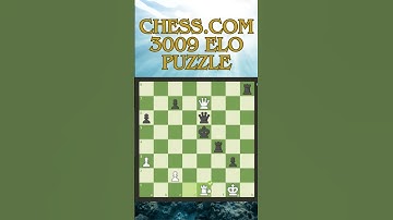 Chess.com 3009 ELO Puzzle 16 January 2024 #shorts