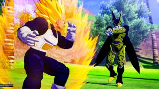 True Story Fight Between Super Trunks and Super Vegeta Against Cell's Perfect Form in DBZ: Kakarot screenshot 3