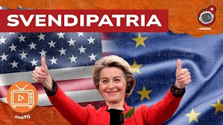 TRADIMENTO UE: Ursula SVENDE l'Europa a Trump, DAZI al 15% - NonTg del 28/07