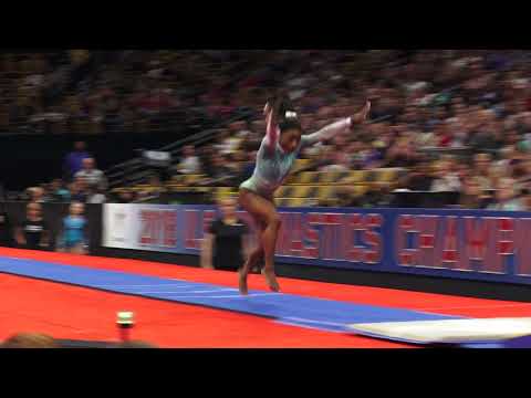 Simone Biles - Vault 2 - 2018 U.S. Gymnastics Championships - Senior Women Day 2