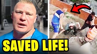 10 Times  MMA Fighters SAVED People In Real Life!