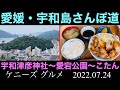 【さんぽ道】宇和津彦神社から愛宕公園まで登ったら十万石の絶景で幸せだった【グルメ】帰りに思い出の唐揚げを食べました。