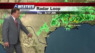 More Rain Today, But a Nice Weekend