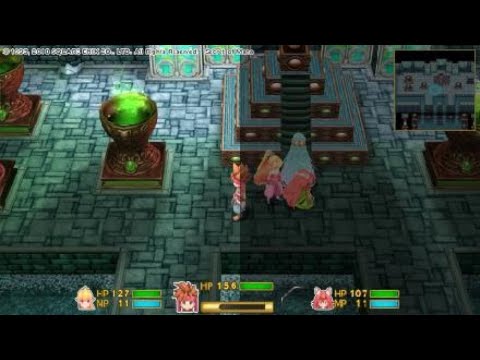 聖剣伝説2 Secret of Mana　画面半分暗いバグ
