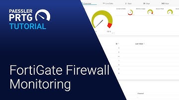 PRTG Tutorial - FortiGate Firewall Monitoring