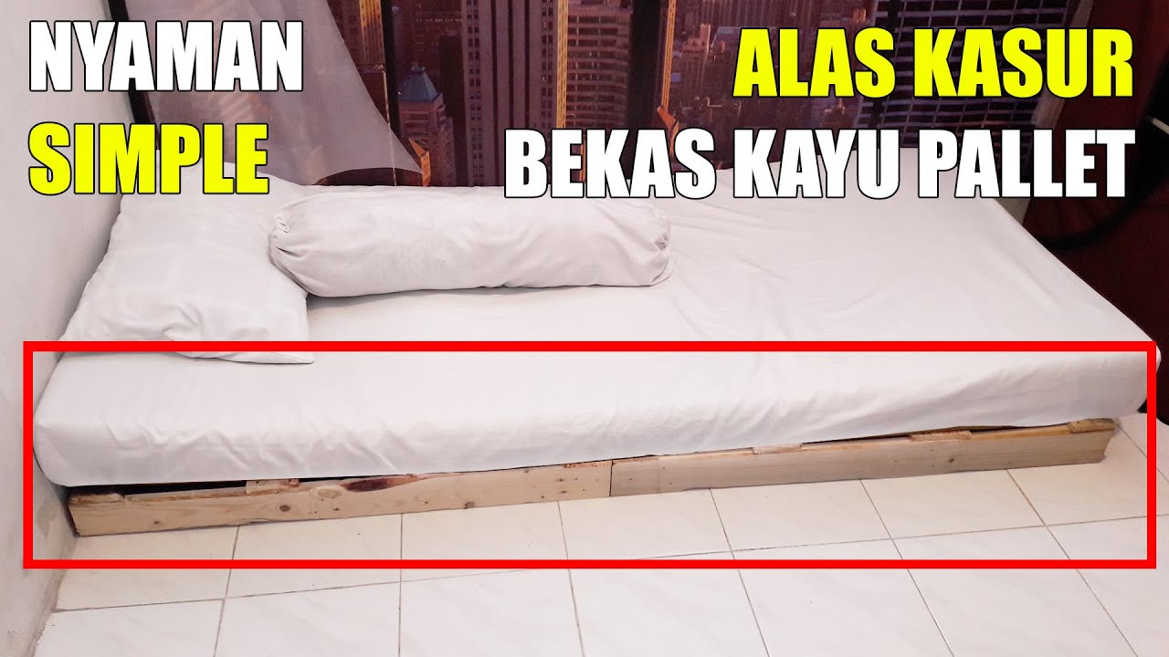 Membuat Amben alas kasur  dari bekas kayu  pallet YouTube