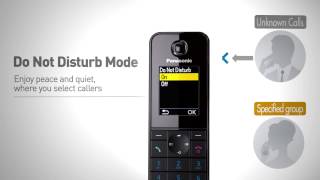 Panasonic KX-TGH210 Trådlös telefon