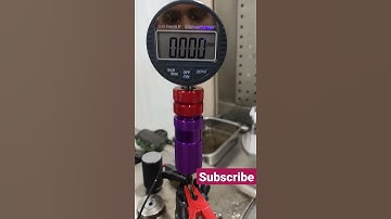 CRIN INJECTOR SHIM MEASUREMENTS #SHORTS