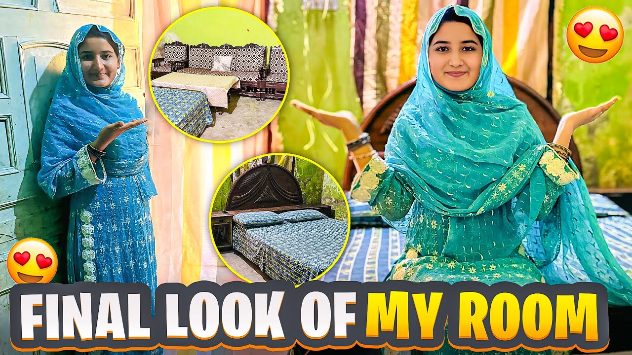 New Curtains & Room Setting | Ami Or Sisters Ko Acha Laga | Fatima Farooq Yaseen