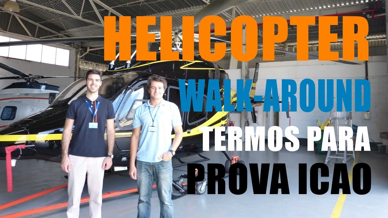 Vocabulário p/ Helicóptero - Walk-around (leg - Inglês) aviation news argentina