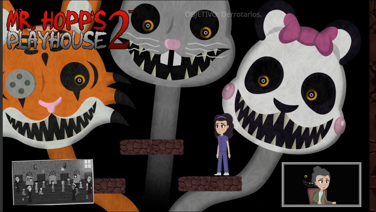 ¡El Final Bueno, Finales Secretos y Minijuegos! | Mr Hopps Playhouse 2 ...