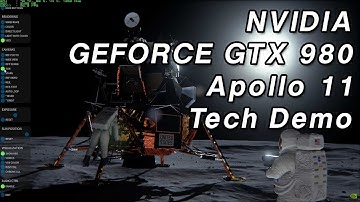 NVIDIA GTX 980 "Maxwell" Apollo 11 Tech Demo - 1080p 60 FPS