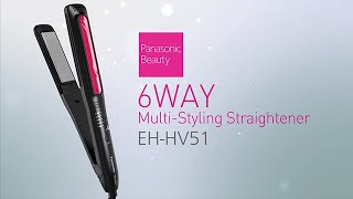 Introducing Panasonic Multi-Styling Straightener Eh-Hv51 For Russia