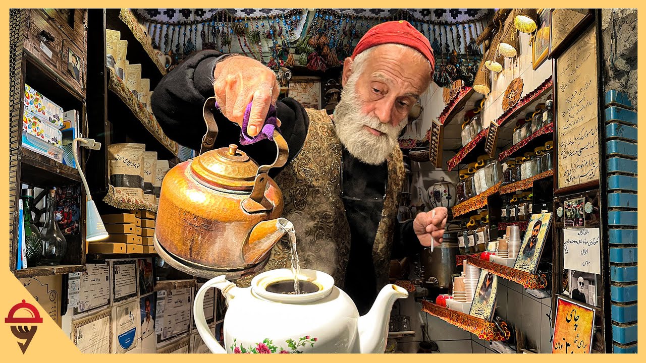 Iran's Smallest Tea House: A 1918 Gem in Tehran's Grand Bazaar!