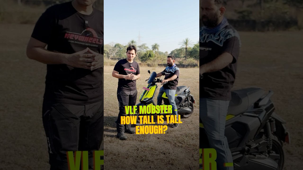 Good seat height = instant confidence.The Mobster keeps it practical and accessible 