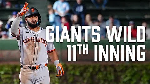San Francisco Giants Unload NINE RUNS in Historic 11th-Inning Rally | MLB Highlights
