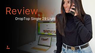 DropTop Single 29 Light Review | The Seamless Desk | Rebecca Bentata